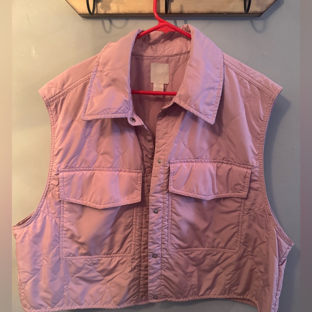 H&M Pink Vest Size XL